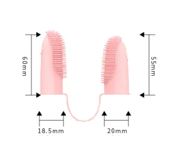 Pet Tooth Cleaning Finger Set