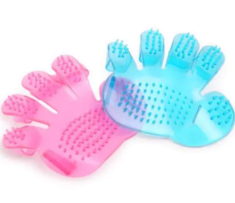 Pet Five-Finger Brush, Massage Palm Brush, Cleaning Tool