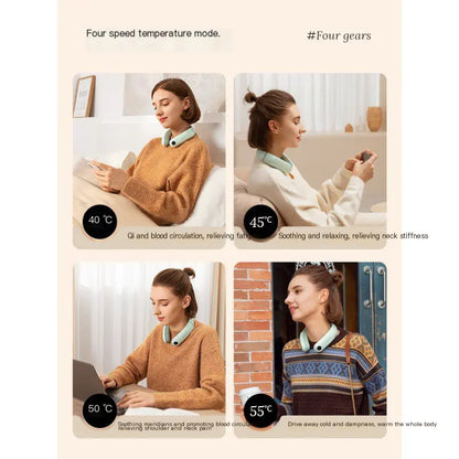 Neck Massager with Heat Therapy for Cervical Support