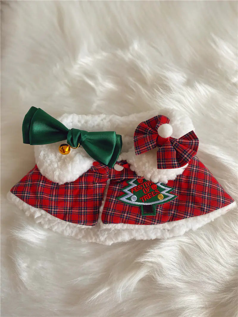 Cat Shawl for Christmas and New Year Celebrations