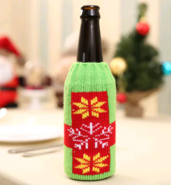 Christmas Wine Bottle Covers