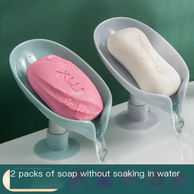 Plastic Soap Dish and Folding Basin Set for Home Use
