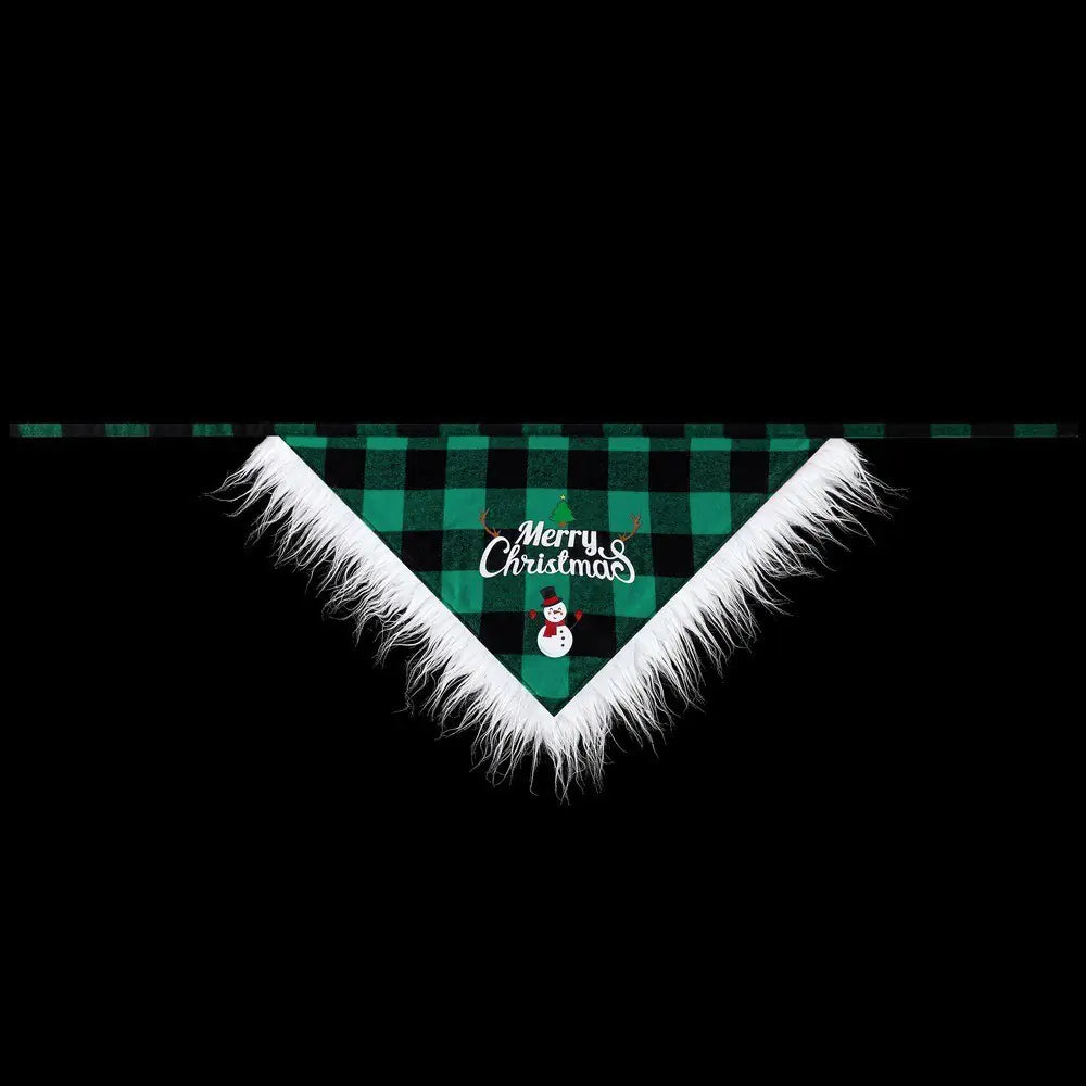 Lace Christmas Dog Scarf and Bandana for Pets