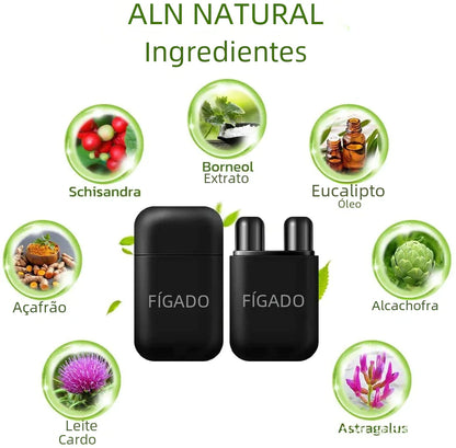 Dual Hole Refreshing Nasal Inhaler for Alertness